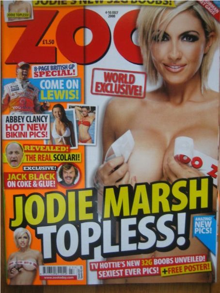 Jodie Marsh Zoo Magazine United Kingdom 4 July 2008 