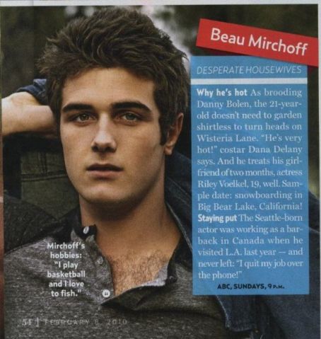 Tag Beau Mirchoff List of Movies TV Shows Bands and Famous People