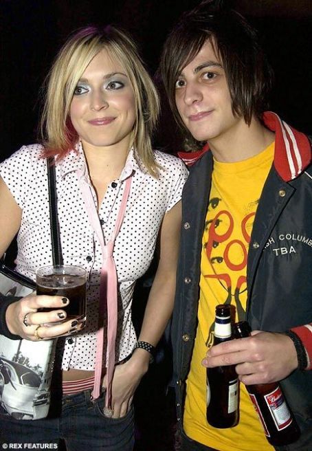Fearne Cotton and Peter Brame
