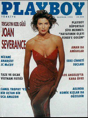 Joan Severance Playboy Magazine Cover Turkey June 1992 