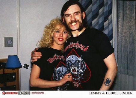 Debbie Linden and Lemmy