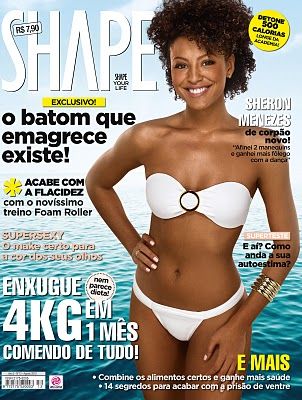 Sheron Menezes - Shape Magazine Cover [Brazil] (August 2010)