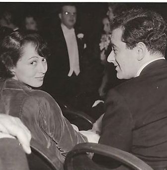 Luise Rainer and William Wyler