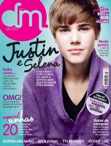 Justin Bieber DM Magazine Cover Brazil 1 October 2011 