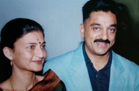 Kamal Hassan and Sarika Hassan
