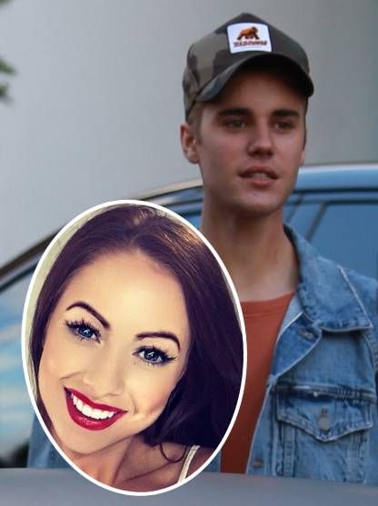 Laura Carter and Justin Bieber