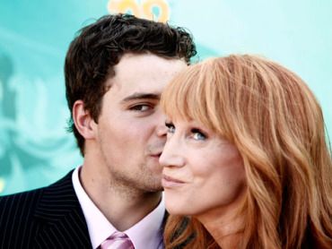 Kathy Griffin and Levi Johnston