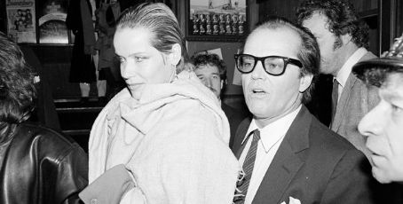 Jack Nicholson and Veruschka von Lehndorff