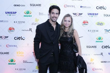 Lucas Di Grassi and Bianca Caloi