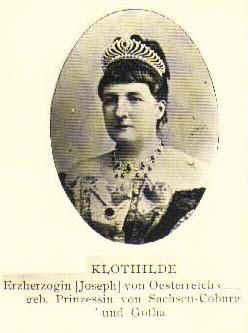 Princess Clotilde of Saxe-Coburg and Gotha