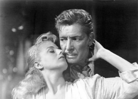 Shelley Winters and Ronald Colman