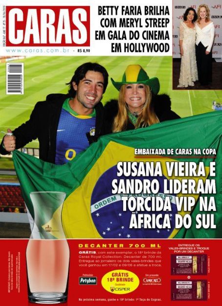 Susana Vieira and Sandro Pedroso