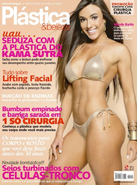 Related Links Nicole Bahls Pl stica e Beleza Magazine Brazil July 2010