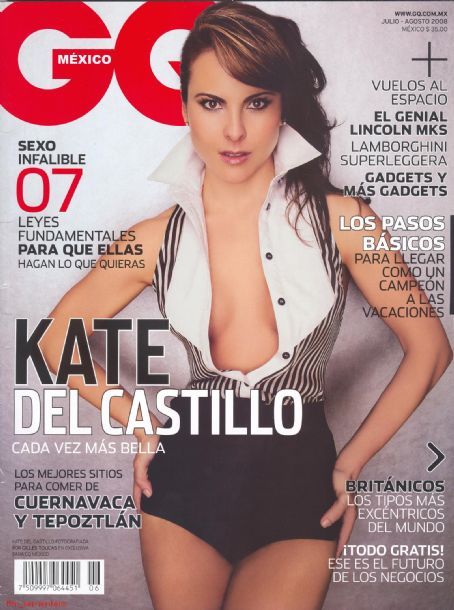 Related Links Kate del Castillo GQ Magazine Mexico July 2008 
