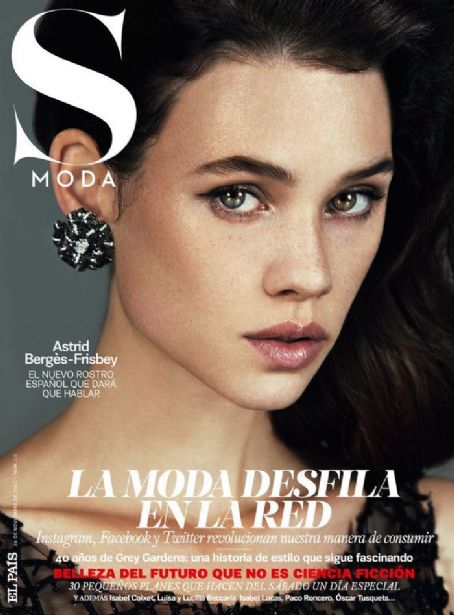 Astrid Berg sFrisbey S Moda Magazine Cover Spain 26 November 2011 