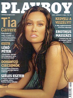 Tia Carrere Playboy Magazine Cover Hungary June 2003 