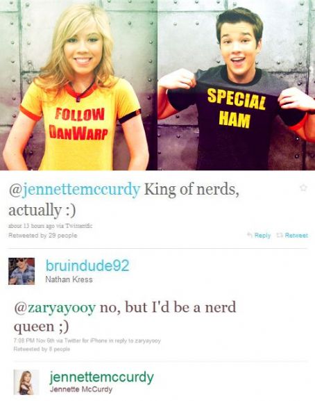 Nathan Kress and Jennette McCurdy Previous PictureNext Picture 