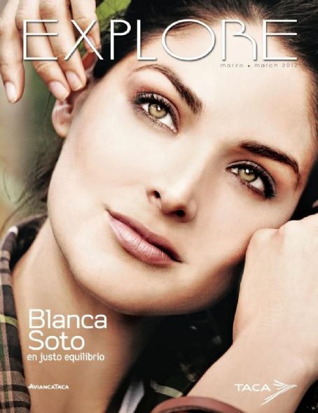 Blanca Soto Explore Magazine Cover United States March 2012 