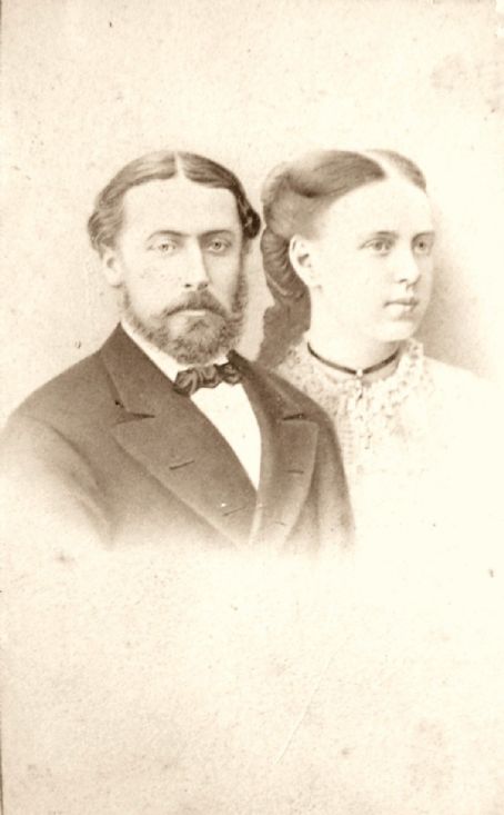 Grand Duchess Maria Alexandrovna of Russia and Alfred, Duke of Saxe-Coburg and Gotha