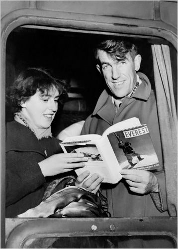 Edmund Hillary and Louise Mary Rose