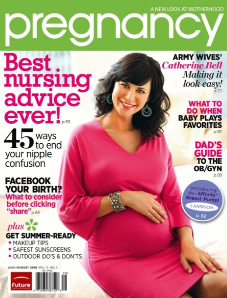 Related Links Catherine Bell Pregnancy Magazine United States July 2010