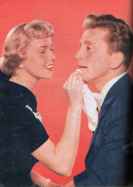 Kirk Douglas and Doris Day