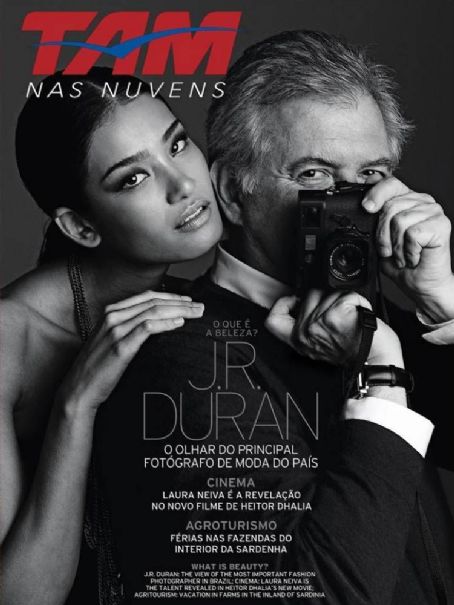 JR Duran Juliana Imai TAM Nas Nuvens Magazine Cover Brazil July 2009 