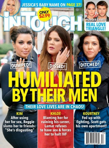 Intouch Magazine Kim Kardashian March 2012