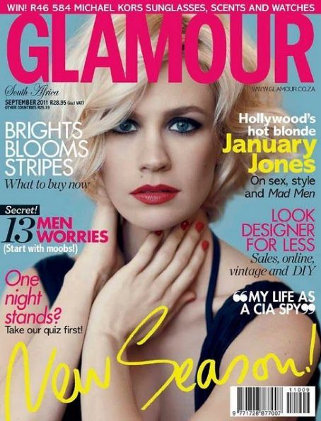 January Jones Glamour September 2011