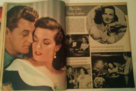 Robert Mitchum and Jane Russell