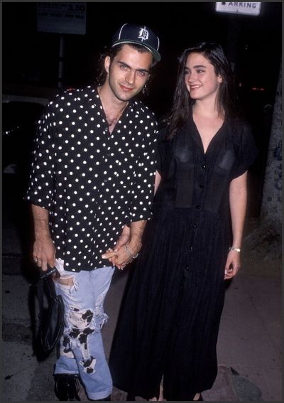 Jennifer Connelly and Dweezil Zappa