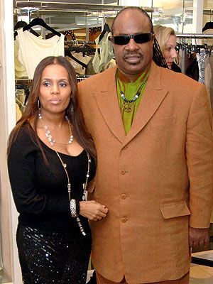 Stevie Wonder and Karen Millard-Morris