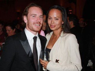 Michael Fassbender and Leasi Andrews