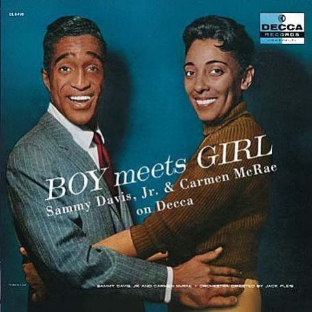 Carmen McRae and Sammy Davis, Jr.