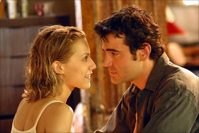 Brittany Murphy and Ron Livingston