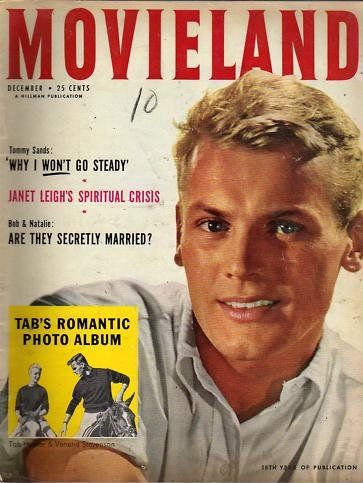 Related Links Tab Hunter Movieland Magazine United States December 1957