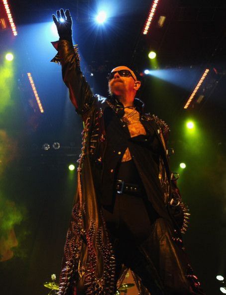 Rob Halford - Judas Priest Führt im Izod Center am 18. November 2011 in New Jersey