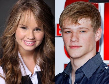 Debby Ryan and Lucas Till