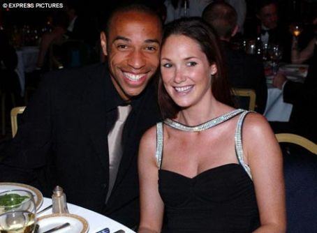 Thierry Henry and Nicole Merry