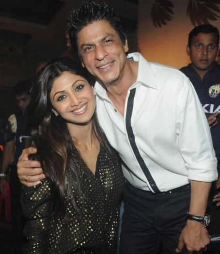Shah Rukh Khan and Shilpa Shetty