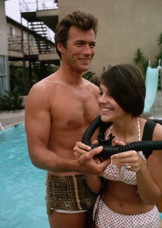 Clint Eastwood and Jill Banner