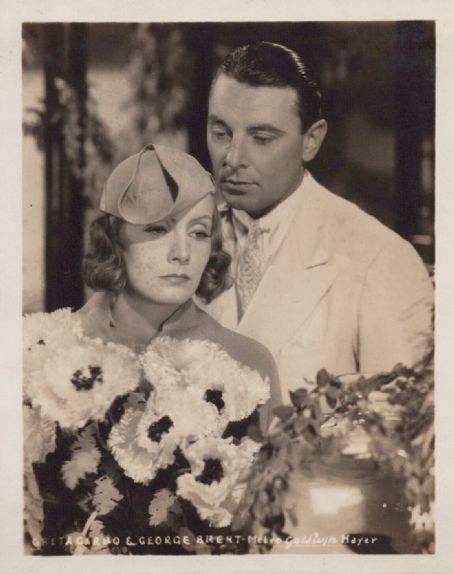 Greta Garbo and George Brent
