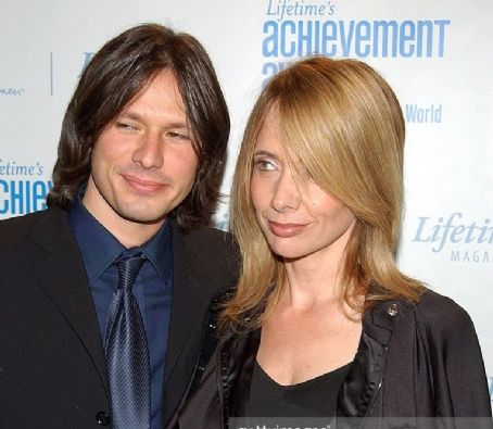 Rosanna Arquette and Russell Irwin