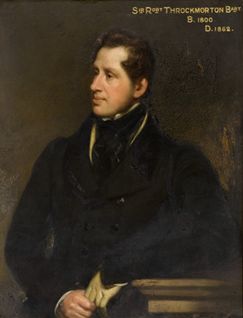 Sir Robert Throckmorton, 8th Baronet