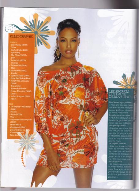 Kd Aubert - Miss Ebène Novembre 2009 (French Magazine)