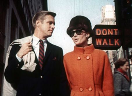 Breakfast at Tiffany's starring George Peppard and Audrey Hepburn 1961