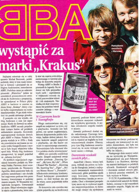 ABBA - Retro Magazine Pictorial [Poland] (November 2014)