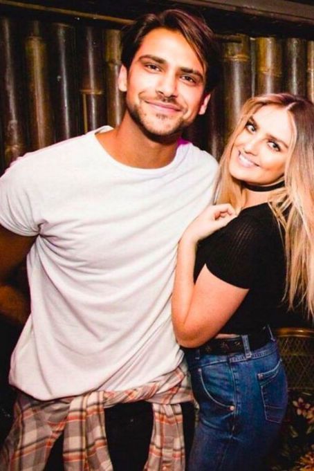 Luke Pasqualino and Perrie Edwards