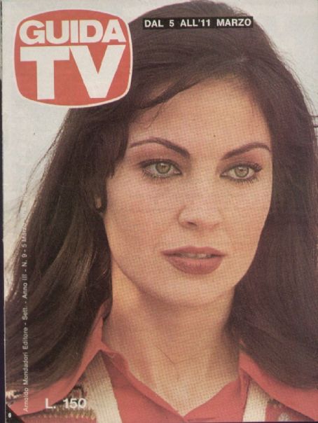 Olga Karlatos - Guida TV Magazine Cover [Italy] (5 March 1978)