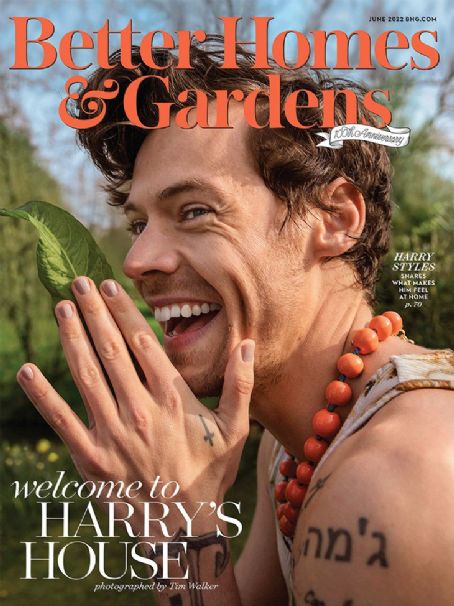 Harry Styles - Better Homes And Gardens Magazine Cover [United States] (June 2022)